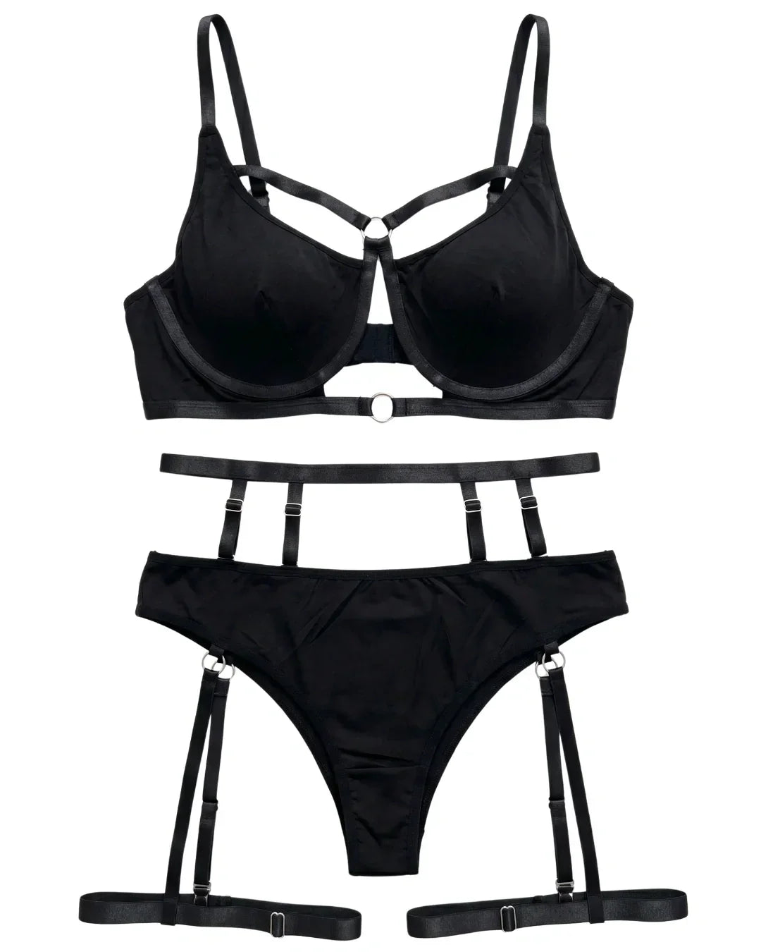 Garter Set - Vexa - Black