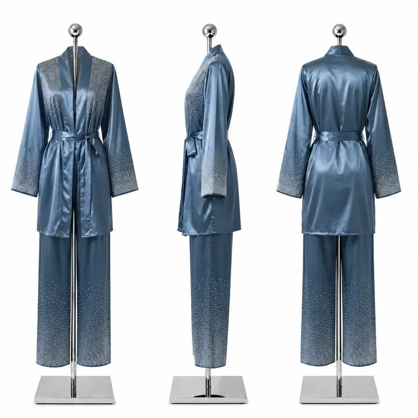 8 PCS Bridal Nightwear Imported