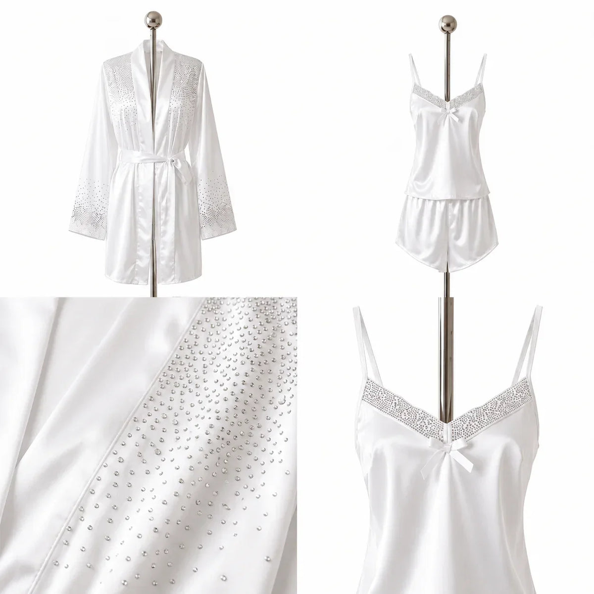 8 PCS Bridal Nightwear Imported