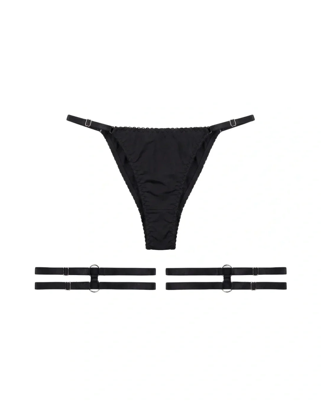 Garter Set - Ebonix - Black